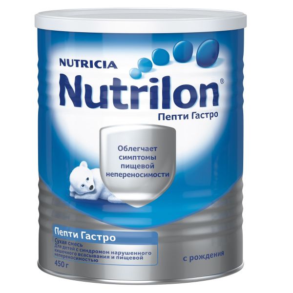Молочная смесь Nutrilon Пепти Гастро 0-6 месяцев, 450 г