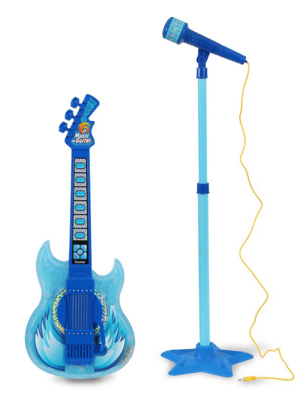 Игрушка музыкальная Гитара с микрофоном HD-776