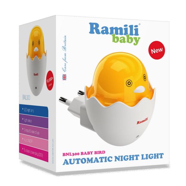 Автоматический детский ночник Ramili Baby BNL300