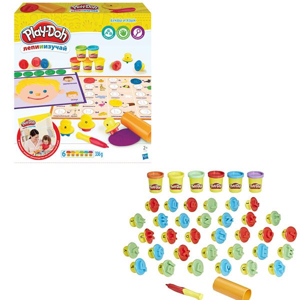 Hasbro Play-Doh C3581 Игровой набор "Буквы и языки"