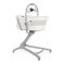 Кроватка-стульчик Chicco Baby Hug 4 в 1 Air White Snow