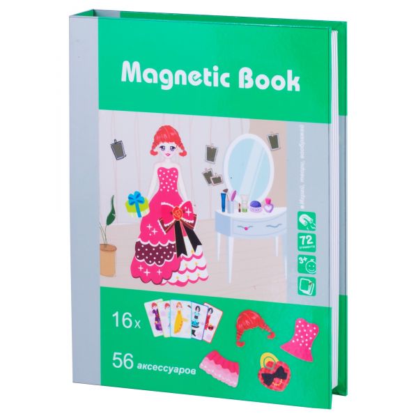 Развивающая игра Magnetic Book "На бал"